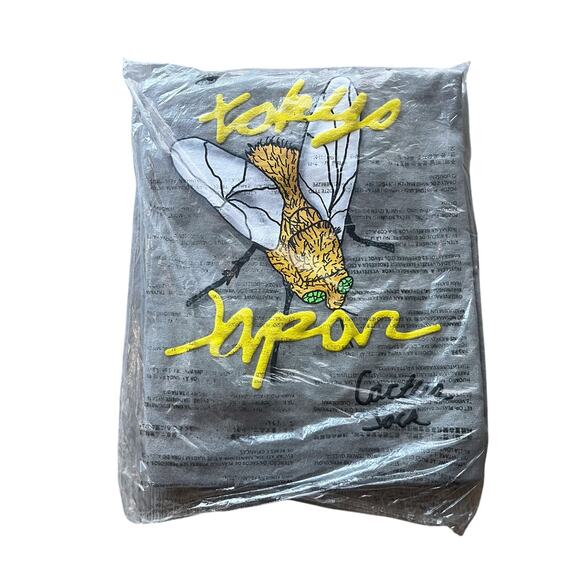 Travis Scott Cactus Jack x Neighborhood Carousel T Shirt Grey SS21 Deadstock XL - Picture 3 of 10